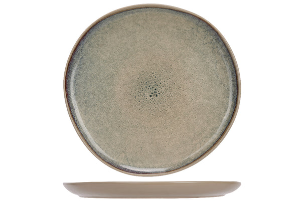 Platos de cena Cosy & Trendy Onna Sand-Green ø 27 cm - 6 unidades