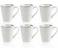 Tazas de café Cosy & Trendy Murano Beige 340 ml - 6 piezas