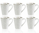 Tazas de café Cosy & Trendy Murano Beige 340 ml - 6 piezas