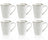 Tazas de café Cosy & Trendy Murano Beige 340 ml - 6 piezas