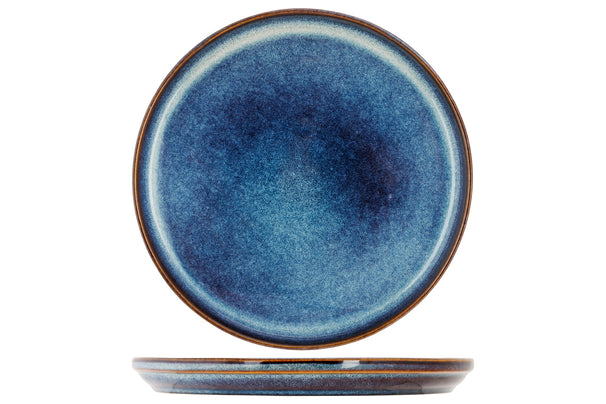 Platos para desayuno / postre Cosy & Trendy Jade Indigo ø 22.5 cm - 4 piezas