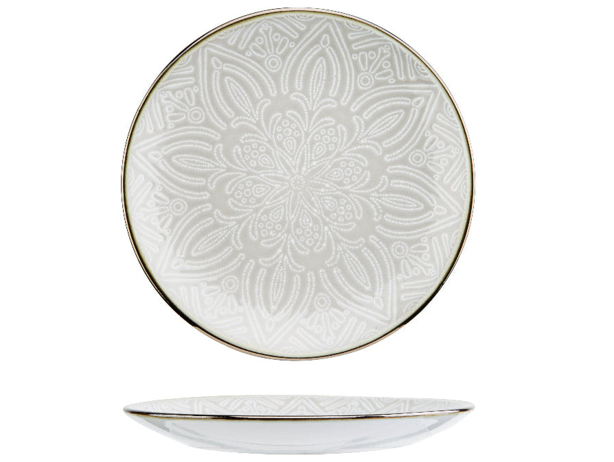 Platos para desayuno / postre Cosy & Trendy Murano Beige ø 20 cm - 6 piezas