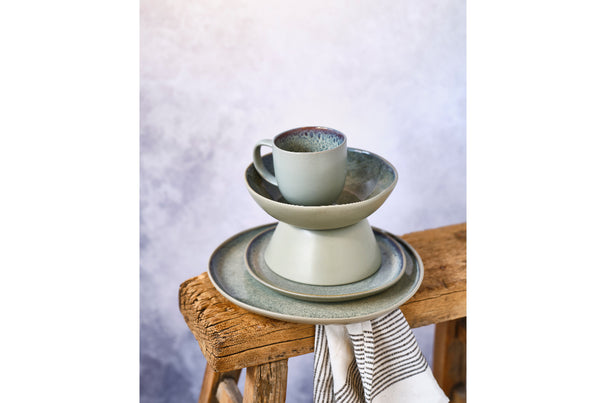 Tazas de café Cosy & Trendy Onna Sand-Green 340 ml - 6 unidades