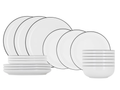 Juego de vajilla Cosy & Trendy Renee 18 piezas / 6 personas - 6 platos de cena, 6 platos de desayuno y 6 cuencos
