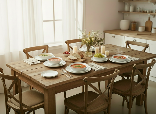 Platos para cena Cosy & Trendy Toulouse ø 26.5 cm - 6 piezas