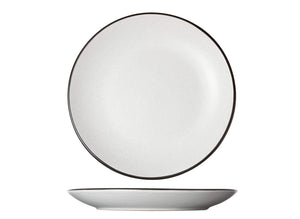 Platos de desayuno - platos de postre Cosy & Trendy - Blanco moteado ø 19.5 cm - 6 piezas