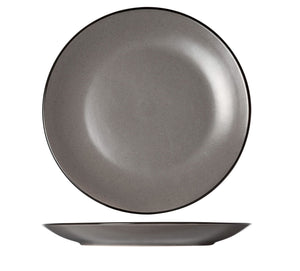 Platos de desayuno - platos de postre Cosy & Trendy - Gris moteado - ø 19.5 cm - 6 piezas