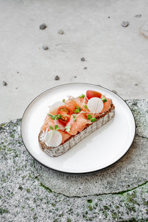 Cosy & Trendy Platos para desayuno / Platos para postre Ciel Blanco ø 22 cm - 4 unidades