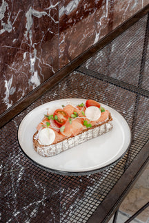 Cosy & Trendy Platos para desayuno / Platos para postre Ciel Blanco ø 22 cm - 4 unidades