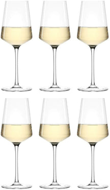 Copas de vino blancas Leonardo / Copas de vino Riesling - Puccini - 400 ml - 6 unidades