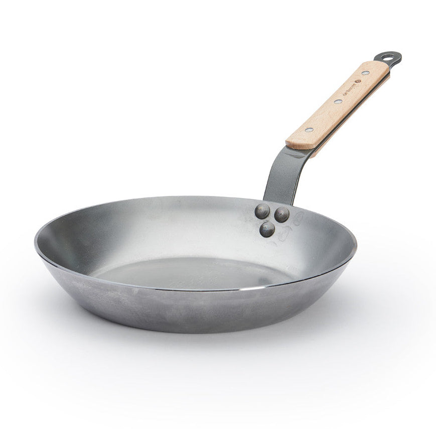 Sartén De Buyer Mineral B Wood - ø 26 cm - sin recubrimiento antiadherente