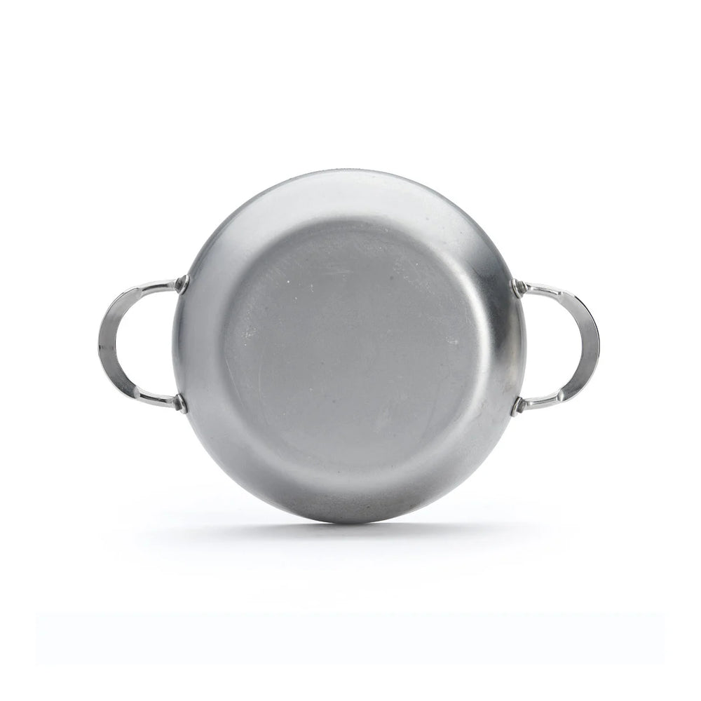 De Buyer Sartén para Saltear / Sauteuse con 2 asas - Mineral B Pro - ø 28 cm / 4 litros - sin revestimiento antiadherente