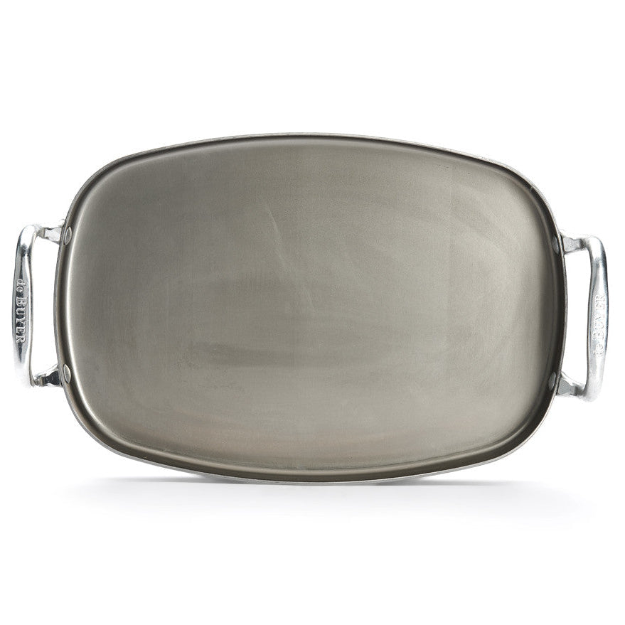 De Buyer Plancha Mineral B Pro - 38 x 26 cm - sin antiadherente