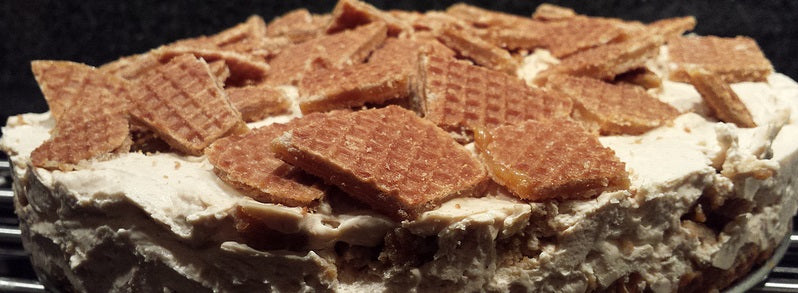 La tarta no-bake definitiva para los amantes de los stroopwafels