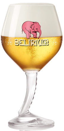 Vasos de cerveza Delirium con pie - 330 ml - 2 piezas