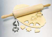 Dr. Oetker Rodillo para Masa de Madera de Haya - 42 cm