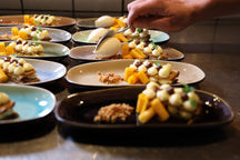 Platos de postre / tapas Cosy & Trendy Streetfood 22.5 x 10 cm - 10 unidades