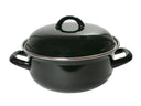 Cookinglife Cazuela con tapa - Esmalte - Cocina - ø 26 cm / 5 Litros - capa antiadherente esmaltada