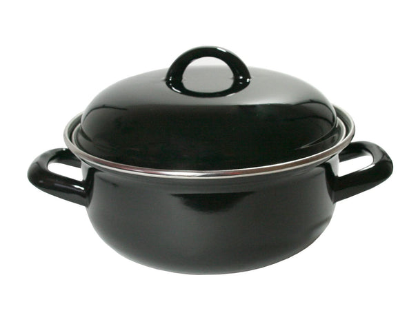 Cookinglife Cazuela con tapa - Esmalte - Cocina - ø 26 cm / 5 Litros - capa antiadherente esmaltada