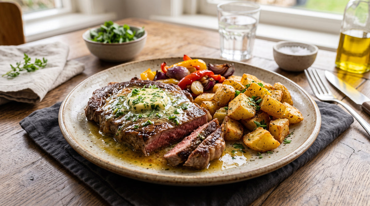 Un filete clásico que puedes servir en casa igual de bien que en un restaurante.
