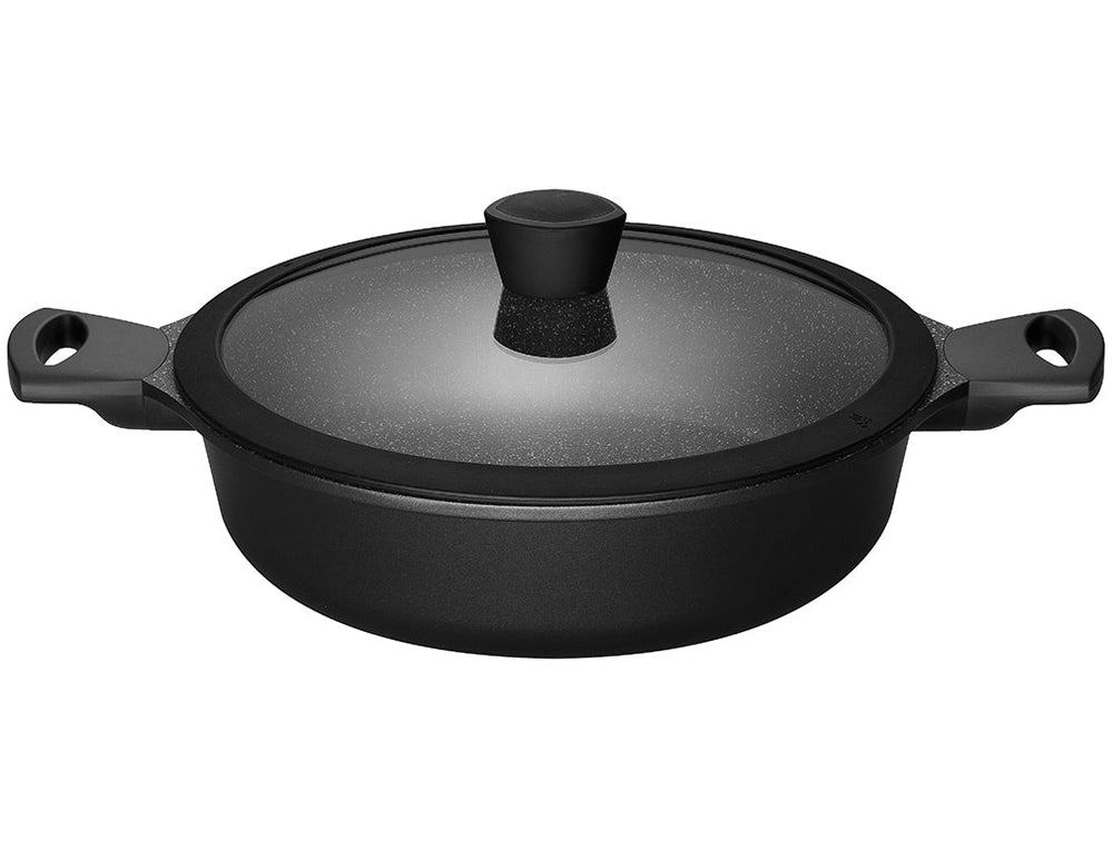 Sola Sartén para saltear con tapa Fair Cooking ø 28 cm - revestimiento antiadherente estándar