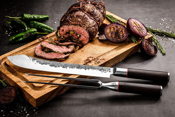 Cuchillos para trinchar barbacoa