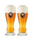Franziskaner Weizen vaso de cerveza 330 ml - 2 piezas
