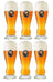Vasos de cerveza Franziskaner Weizen 330 ml - 6 unidades