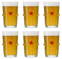 Heineken Vasos de cerveza Silver - 250 ml - 6 piezas
