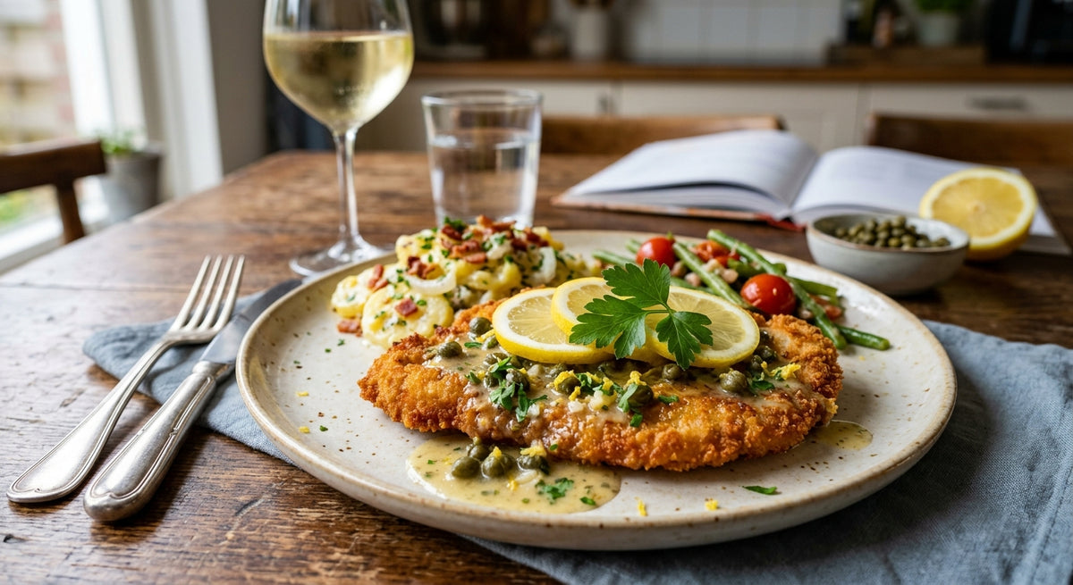 Dorado por fuera, tierno por dentro — así preparas el schnitzel perfecto en casa.