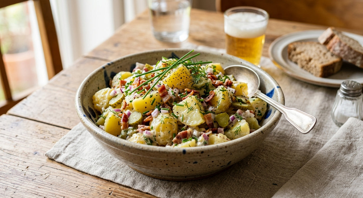 La ensalada de patata alemana que va con cualquier cervecita
