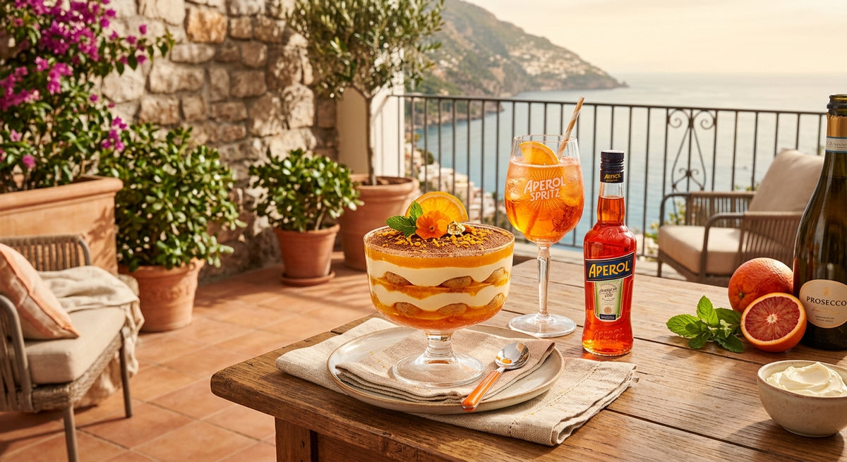Un postre fresco y veraniego con Aperol