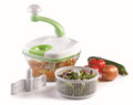 Ghidini Robot de cocina multifuncional - Manual - Picadora, batidora y centrifugadora de ensaladas