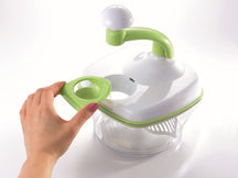 Ghidini Robot de cocina multifuncional - Manual - Picadora, batidora y centrifugadora de ensaladas