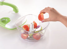 Ghidini Robot de cocina multifuncional - Manual - Picadora, batidora y centrifugadora de ensaladas