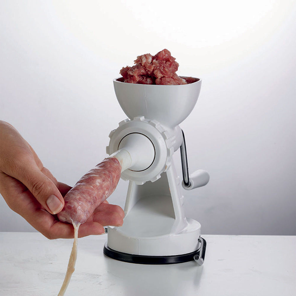 Ghidini Picadora de carne / Molinillo de carne con ventosa - Incluye accesorios