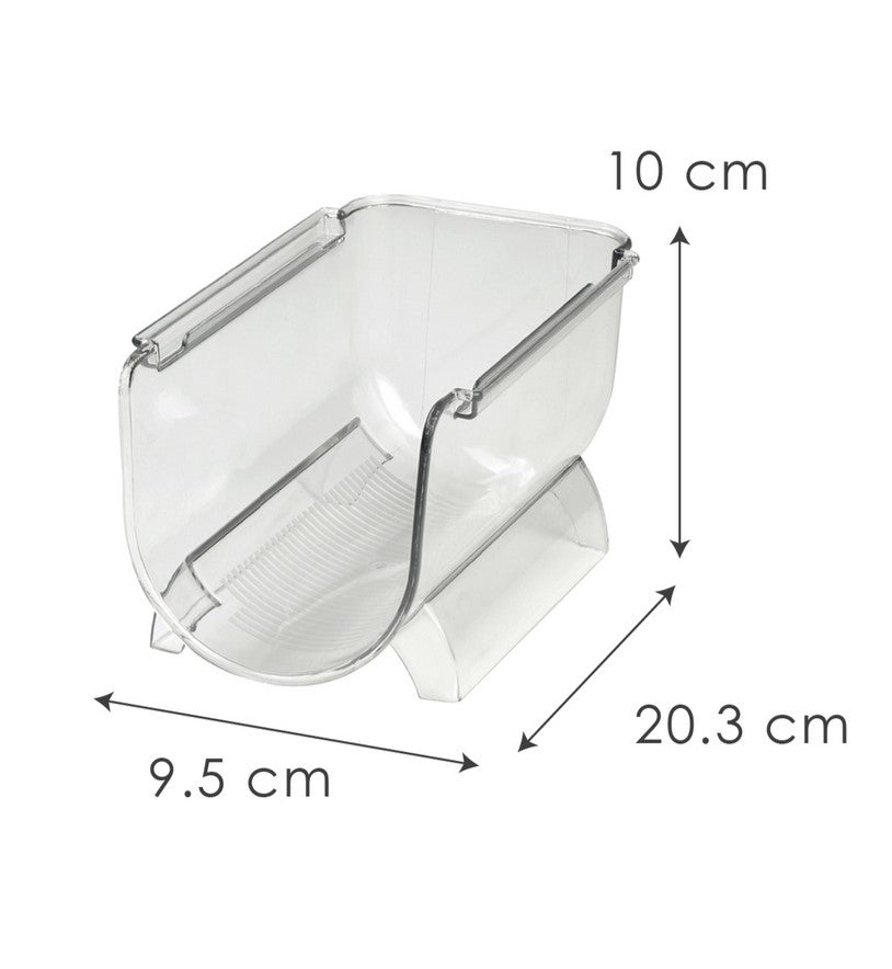 Ghidini Estante para vino / Soporte para 1 botella - Plástico - Apilable - Expandible
