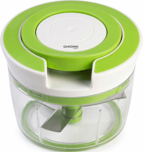 Ghidini Picadora manual / Cortador de verduras con cuerda de tracción ø 12 cm