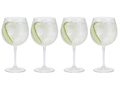 Cookinglife Copas para Gin Tonic Verano 620 ml - 4 piezas - Para servir cócteles
