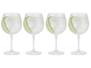 Cookinglife Copas para Gin Tonic Verano 620 ml - 4 piezas - Para servir cócteles