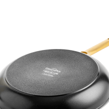 GreenPan Set de Ollas Padova Reserve Negra 6 piezas - Recubrimiento antiadherente cerámico - Olla ø 24 cm, Cazo ø 18, 20 cm, Sartén ø 20, 28 cm y Sartén para saltear ø 24 cm