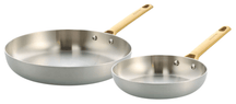 GreenPan Set de Ollas Padova Reserve 5 piezas - Triply - Olla ø 20, 24 cm, Cazo ø 18 cm y Sartén ø 20 y 28 cm
