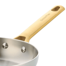 GreenPan Set de Ollas Padova Reserve 5 piezas - Triply - Olla ø 20, 24 cm, Cazo ø 18 cm y Sartén ø 20 y 28 cm