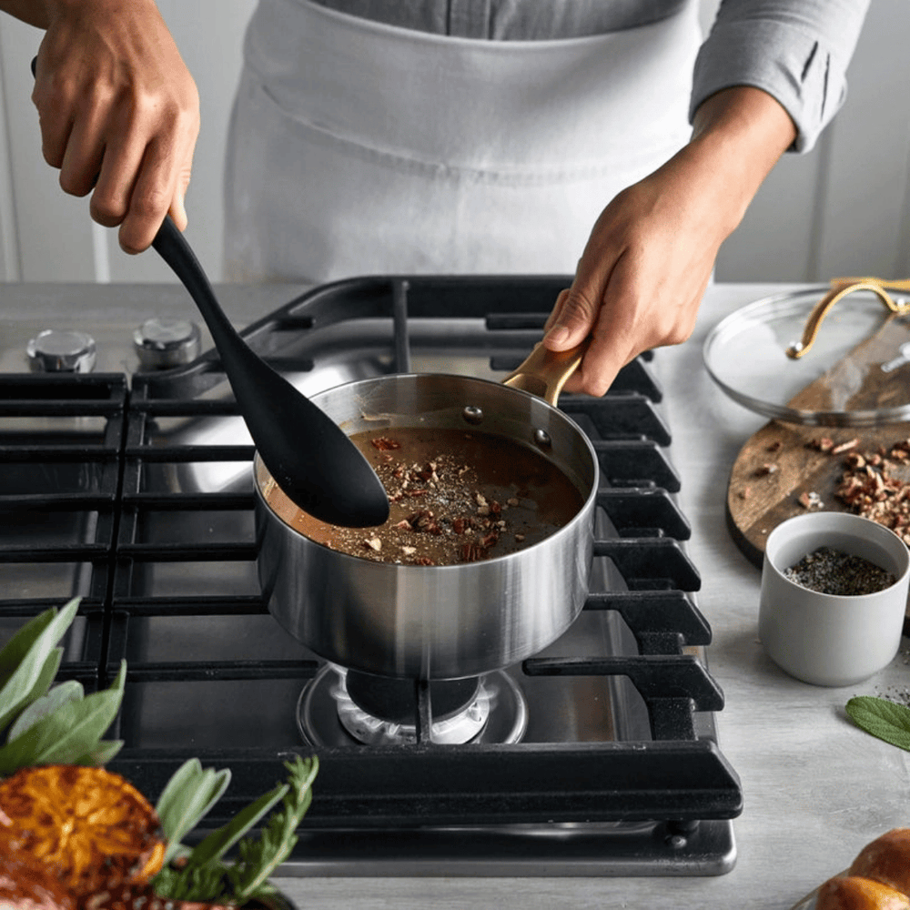 GreenPan Set de Ollas Padova Reserve 5 piezas - Triply - Olla ø 20, 24 cm, Cazo ø 18 cm y Sartén ø 20 y 28 cm