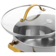 GreenPan Set de Ollas Padova Reserve 5 piezas - Triply - Olla ø 20, 24 cm, Cazo ø 18 cm y Sartén ø 20 y 28 cm