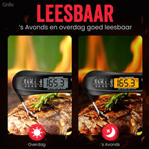 GrillX BBQ Termómetro para carne - Termómetro para BBQ