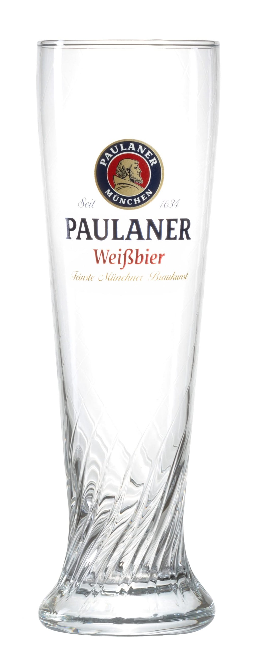 Vasos de cerveza Paulaner Weizen - 500 ml - 2 piezas