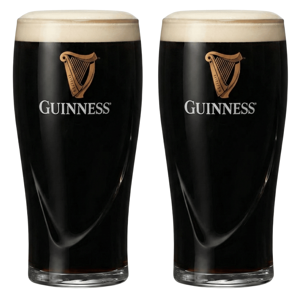 Vasos de cerveza Guinness Pint 500 ml - 2 unidades