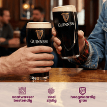 Vasos de cerveza Guinness Pint 500 ml - 2 unidades