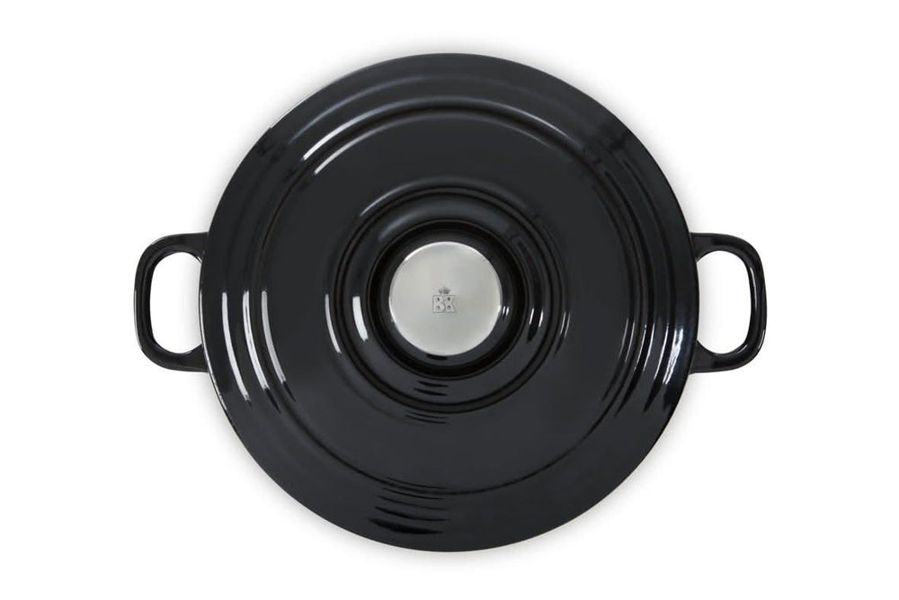 BK Cazuela Bourgogne Jet Black Hierro Fundido ø 28 cm / 6.7 litros - revestimiento antiadherente esmaltado